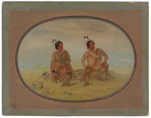Zwei Choctaw-Indianer