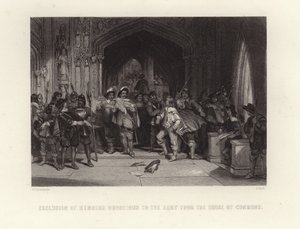 Ausschluss von Mitgliedern, die der Armee unangenehm sind, aus dem Unterhaus von George Cattermole
