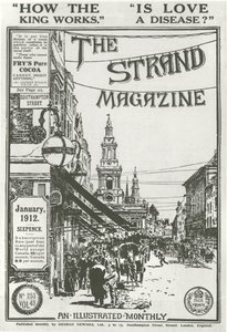 Titelblatt des The Strand Magazine, 1912