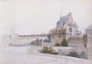 Ansicht von Nantes von George Clarkson Stanfield