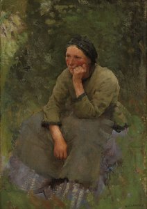 Ein Moment der Ruhe von George Clausen