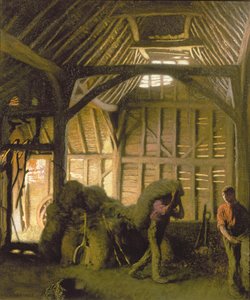 Eine alte Scheune von George Clausen