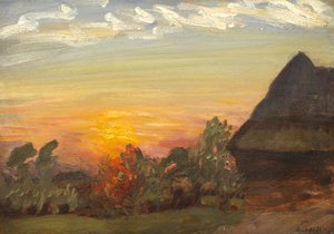 Duton Hill Sonnenuntergang, 1938