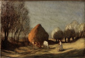 Heufeld, Widdington, um 1893 von George Clausen