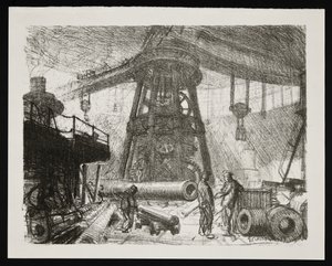 Der Radialkran von George Clausen