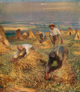 Das Binden der Garben, 1902, 1923