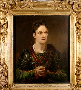 William Macready als Macbeth von George Clint