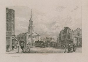Kirche St. Leonard, Shoreditch von George Cooke