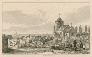 Alte St. Pancras Kirche, London von George Cooke