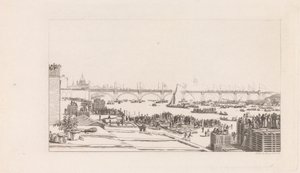 Eröffnung der Waterloo-Brücke von George Cooke