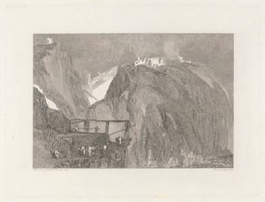 Tintagel Castle, Cornwall von George Cooke