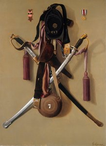 Bürgerkriegsregalien von Major Levi Gheen McCauley von George Cope