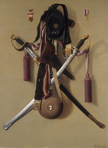 Bürgerkriegsregalia von Major Levi Gheen McCauley von George Cope