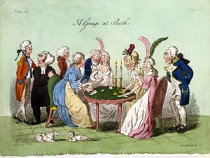 Eine Gruppe in Bath, 1796
