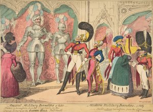Alte Militärdandys von 1450 - Moderne Militärdandys von 1819, 1. August 1835