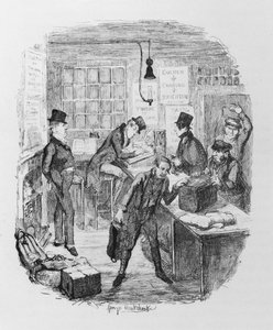 Frühe Kutschen, ca. 1836 (Gravur)
