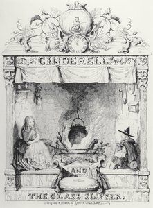 Frontispiz von Aschenputtel und der gläserne Schuh von Charles Perrault