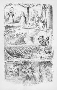 Illustration für The Pentamerone von George Cruikshank