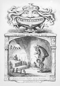 Illustration für The Pentamerone von George Cruikshank von George Cruikshank
