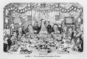 Juni, Das unlizenzierte Gastmahl? Abendessen