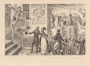 Meine guten Freunde, „favete linguis“ von George Cruikshank