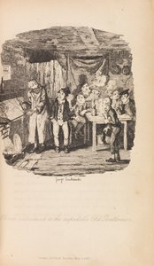 Oliver Twist oder der Weg des Pfarrersjungen von Charles Dickens. Erstausgabe, 1838 von George Cruikshank