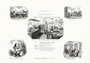 Plädoyer an der Bar oder Volksbildung von George Cruikshank