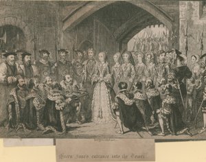 Königin Janes Einzug in den Tower