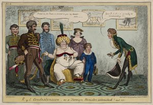 Königliche Herablassung oder ein ausländischer Minister erstaunt! - April 1817 -, 15. September