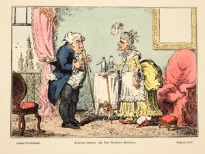 Tabitha Grunt; oder, Das wandelnde Krankenhaus von George Cruikshank