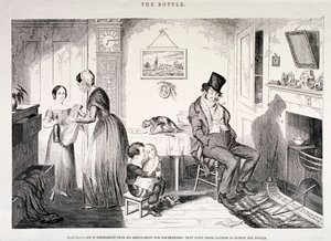 Die Flasche von George Cruikshank