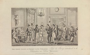 Das Grüne Zimmer im Drury Lane Theatre