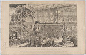 Eröffnung der Großen Industrieausstellung aller Nationen durch Ihre Majestät (1851)