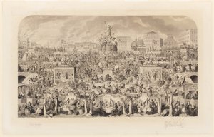 Die Verehrung des Bacchus von George Cruikshank