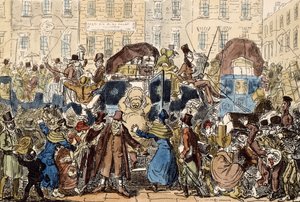 Reisen in England, oder ein Blick aus dem White Horse Cellar, 1819