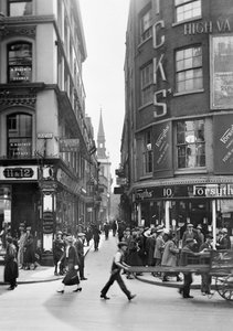 Cheapside, City of London, ca. 1920er