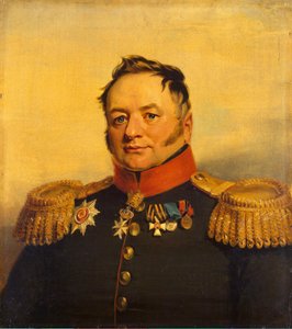 Porträt von Pavel Alexeyevich Tuchkov 1776-1858, vor 1825 von George Dawe