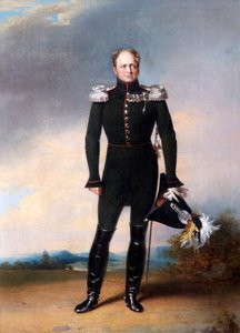 Porträt von Zar Alexander I. von Russland, 1825