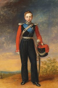 Porträt des Kronprinzen Alexander Nikolajewitsch 1818-1881 von George Dawe