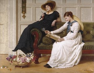 Die Sprache der Blumen von George Dunlop Leslie