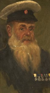 Porträt von J. Wilson, R.M.A., ca. 1920 von George Edmund Butler