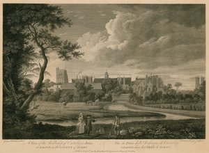 Ansicht des Palastes des Erzbischofs von Canterbury in Lambeth, Surrey