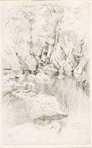 Feen-Tal, Bettws-y-Coed von George Elbert Burr