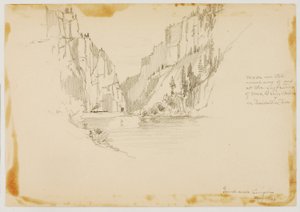 Grand River Canyon/Nahe Glenwood Springs von George Elbert Burr