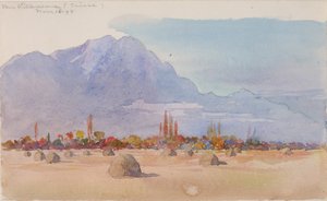 In der Nähe von Villeneuve, Schweiz