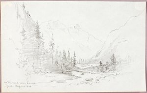 Auf der Straße bei Landro, Tirol