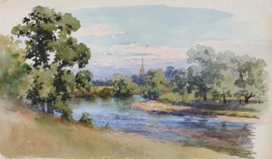 Der Wye bei Ross, 1899