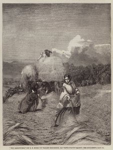 Das Gerstenfeld von George Elgar Hicks