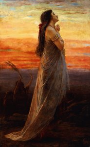 Die Klage der Tochter Jephthas, 1871 von George Elgar Hicks