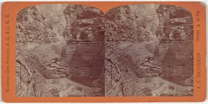 Watkins Glen Landschaft, Spiral Gorge